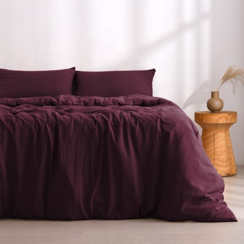 Cherry Merida Microfibre Quilt Cover Set