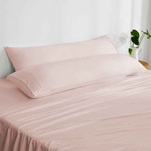 Washed Microfibre Body Pillowcases