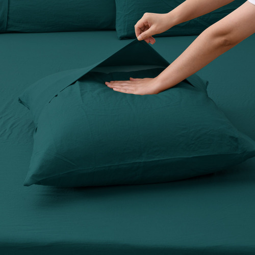 Washed Microfibre European Pillowcase