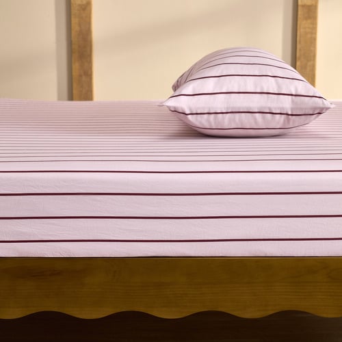 Striped-Lili-Microfibre-Fitted-Sheet-Set