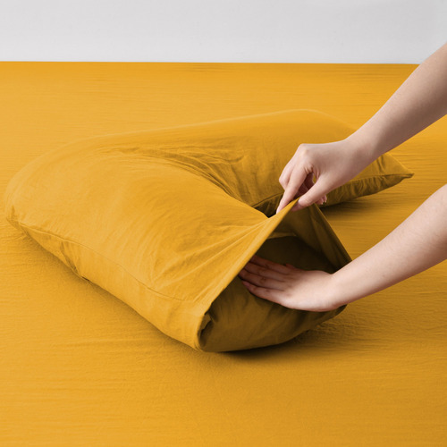 Washed Microfibre V-Shape Pillowcases
