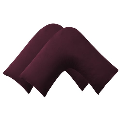 Washed Microfibre V-Shape Pillowcases