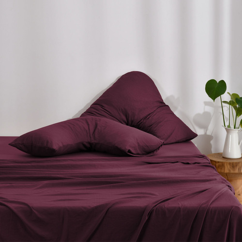 Washed Microfibre V-Shape Pillowcases