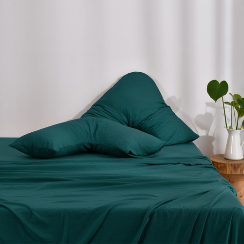 Washed Microfibre V-Shape Pillowcases