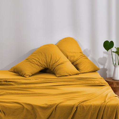 Washed Microfibre V-Shape Pillowcases