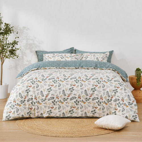 Alfie Cotton Reversible Quilt Cover Set