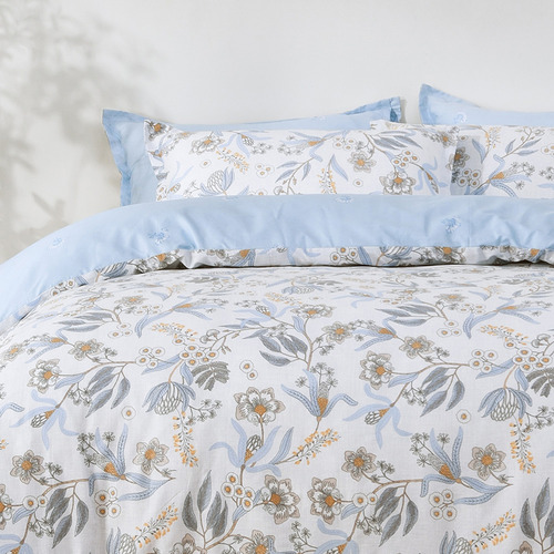 Hansen Cotton Reversible Quilt Cover Set