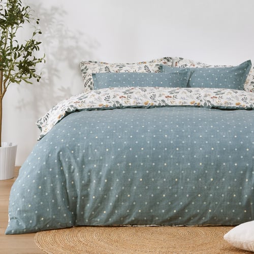 Alfie Cotton Reversible Quilt Cover Set