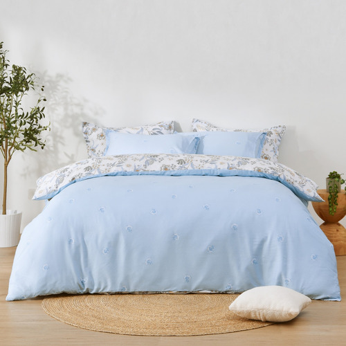 Hansen Cotton Reversible Quilt Cover Set