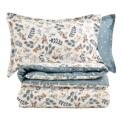 Alfie Cotton Reversible Quilt Cover Set