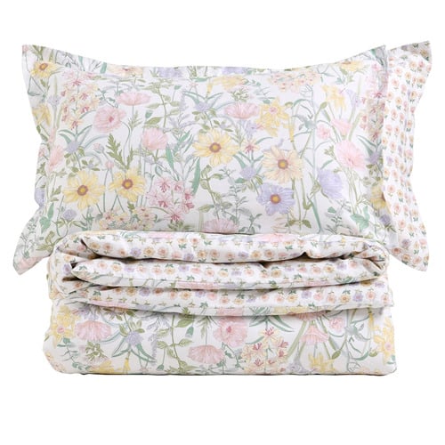 Connie Cotton Reversible Quilt Cover Set