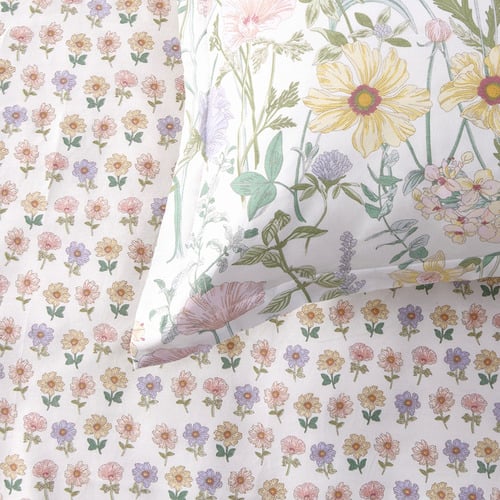 Connie Cotton Reversible Quilt Cover Set