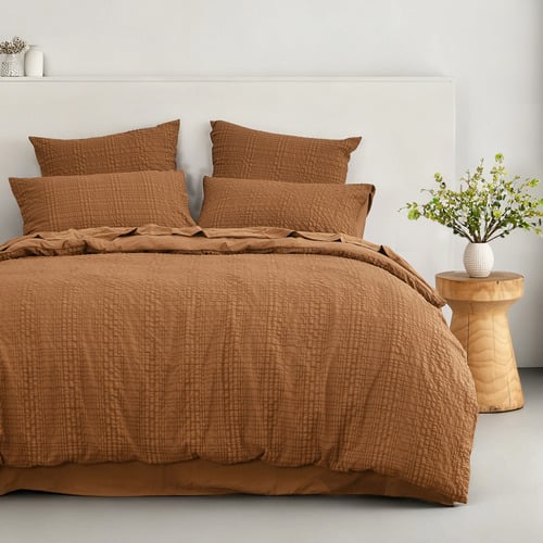 Daphne Seersucker Quilt Cover Set