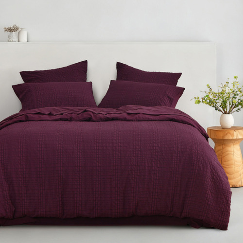 Daphne Seersucker Quilt Cover Set