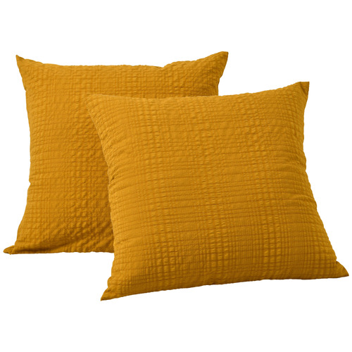Daphne Seersucker European Pillowcases