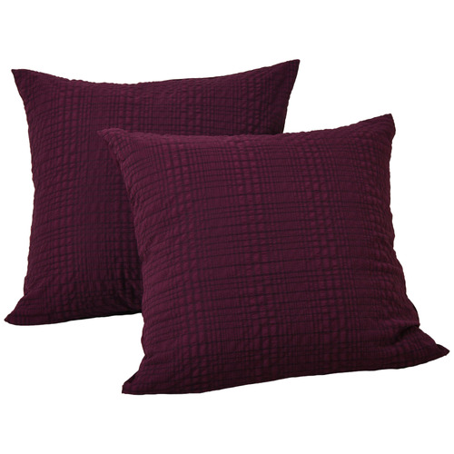 Daphne Seersucker European Pillowcases