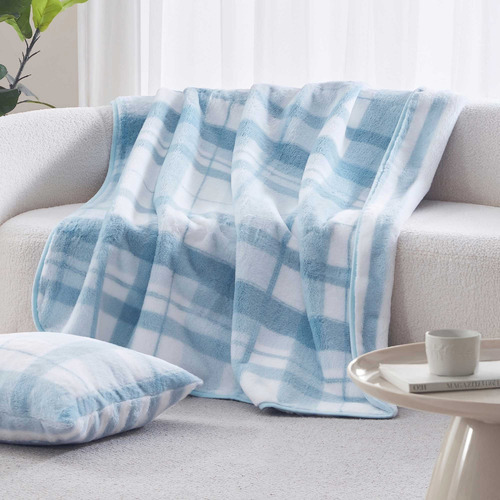 Wynter Reversible Faux Fur Throw