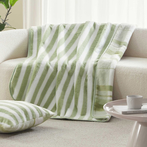 Wynter Reversible Faux Fur Throw