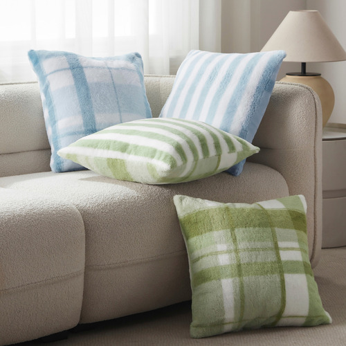Wynter Reversible Faux Fur Cushion