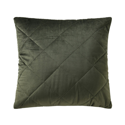 Haven Velvet Quilted Cushion