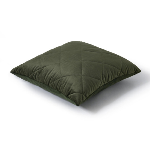 Haven Velvet Quilted Cushion