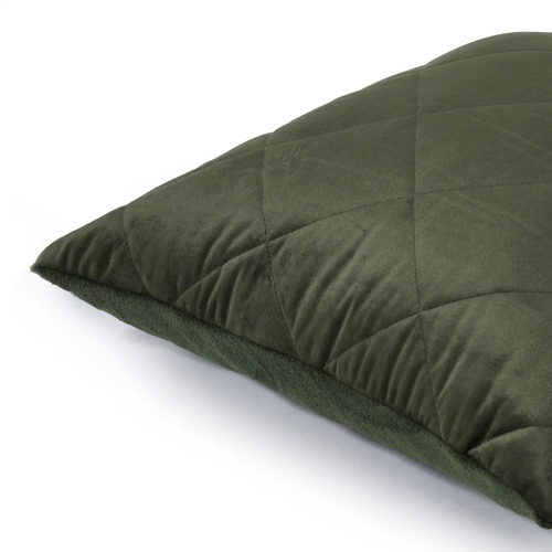 Haven Velvet Quilted Cushion