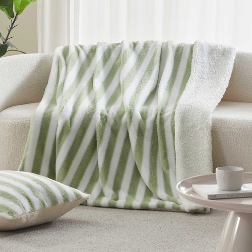 Linea Faux Fur Throw