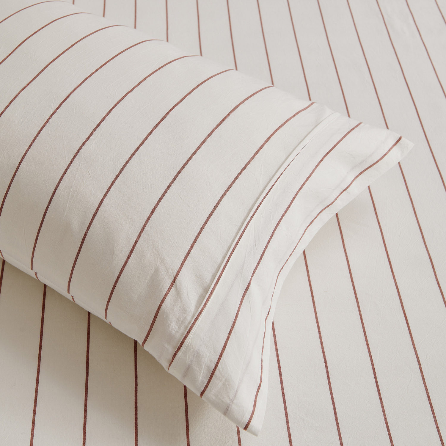 Zinnia Washed Cotton Fitted Sheet Set