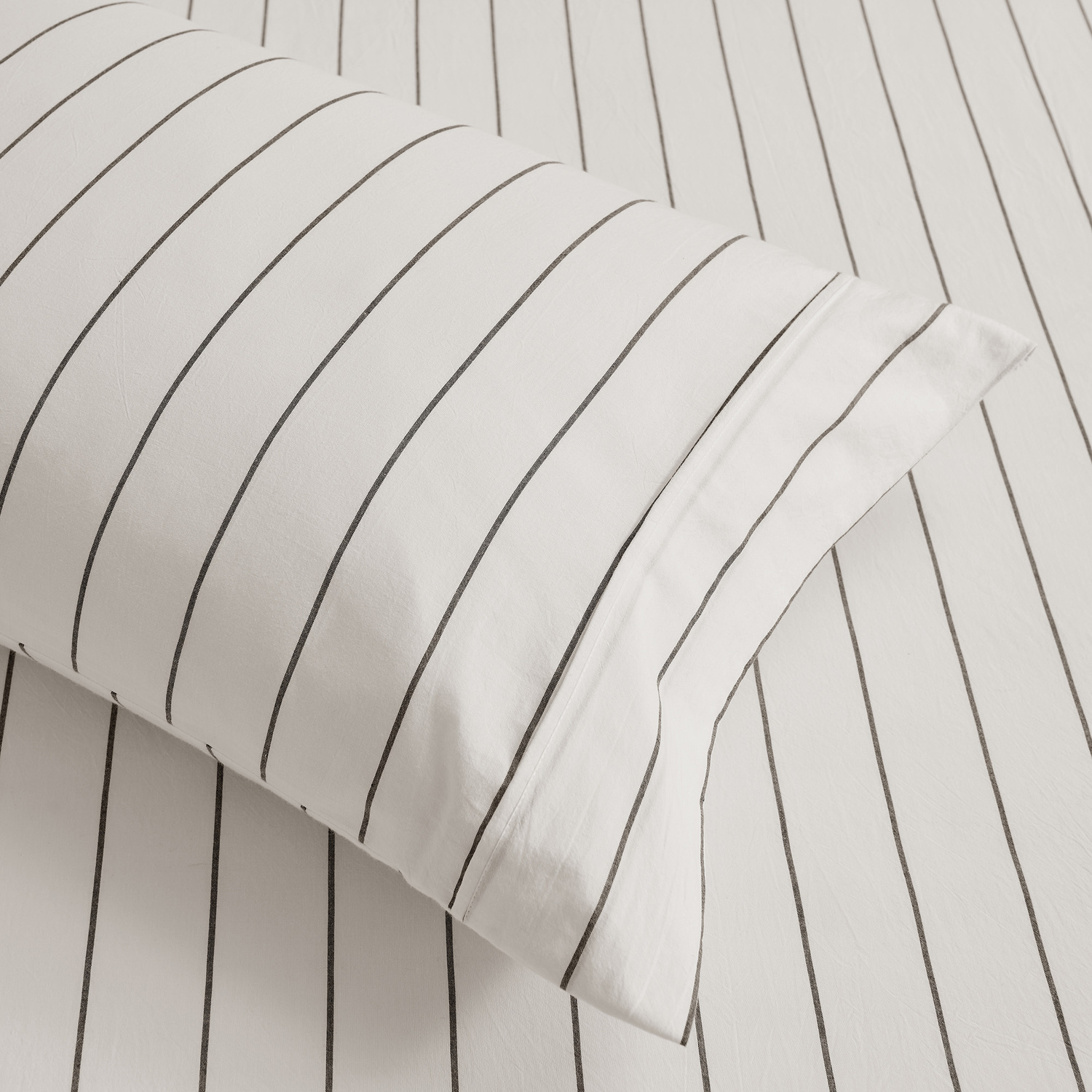 Zinnia Washed Cotton Standard Pillowcases