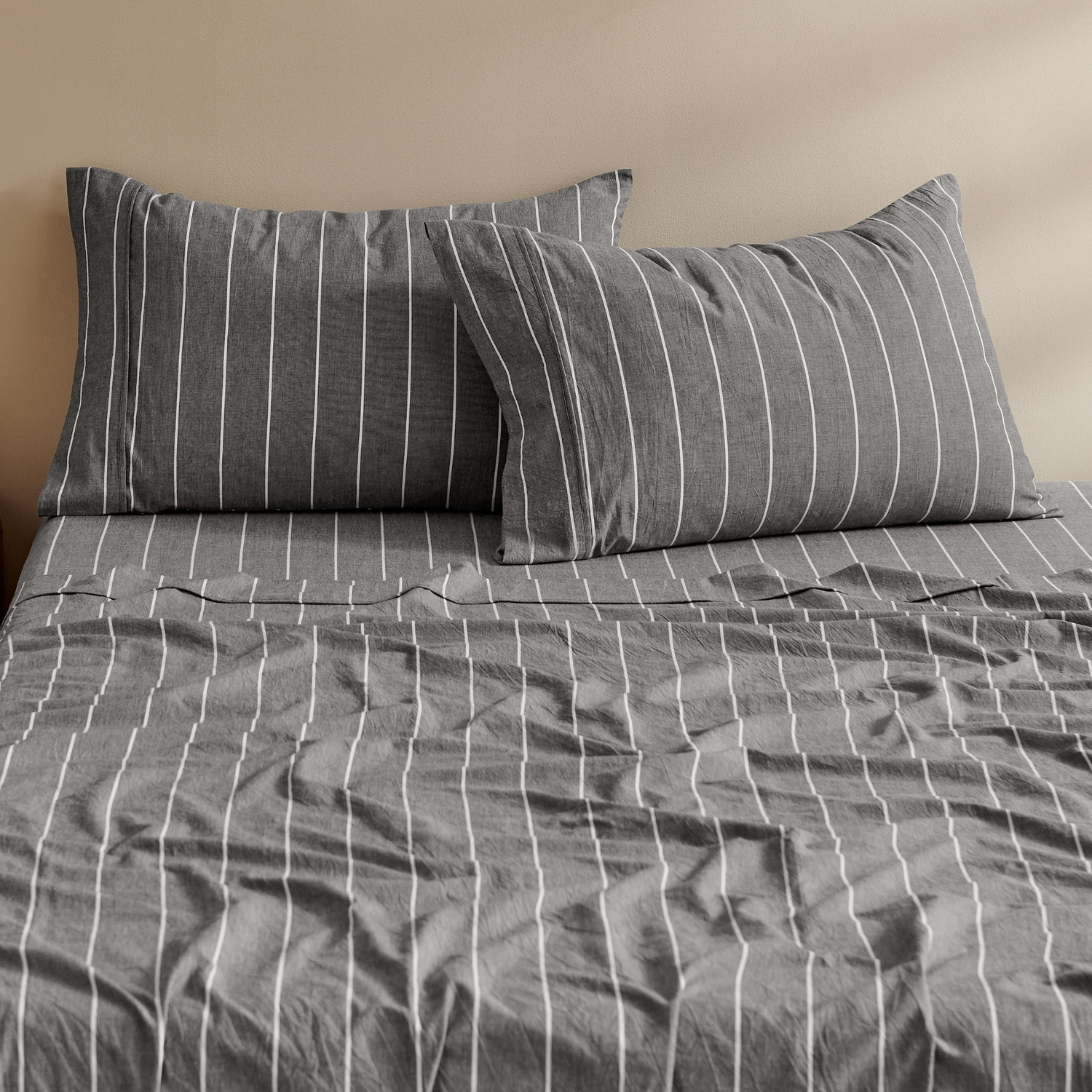 Zinnia Washed Cotton Sheet Set