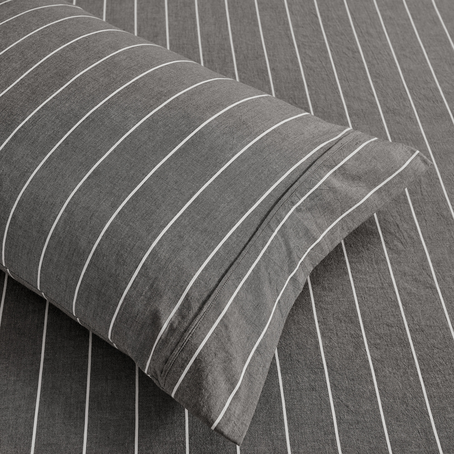 Zinnia Washed Cotton Standard Pillowcases
