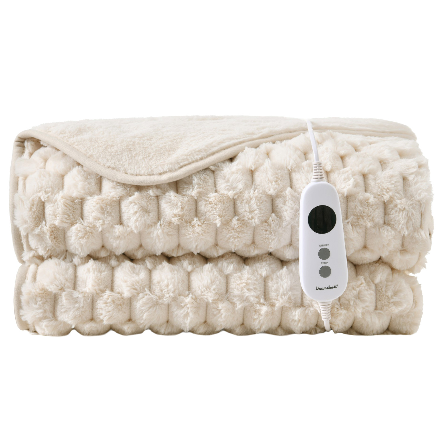 Melisande Faux Fur Heated Throw