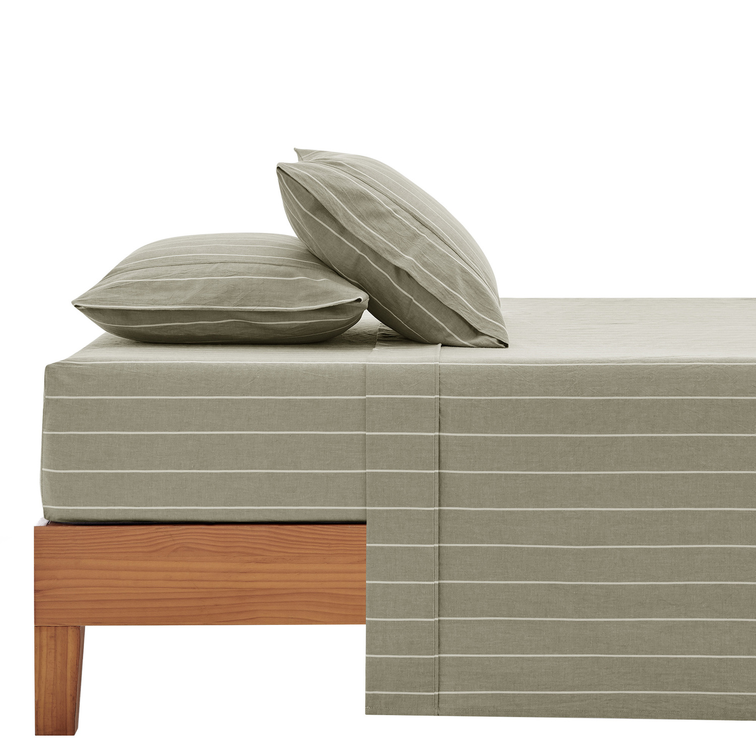 Zinnia Washed Cotton Sheet Set