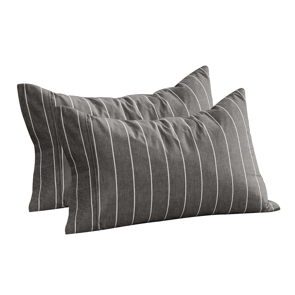 Zinnia Washed Cotton Standard Pillowcases