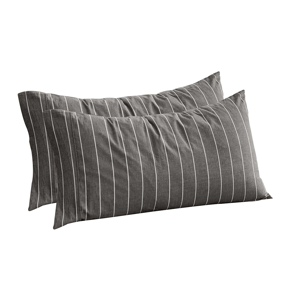 Zinnia Washed Cotton King Pillowcases