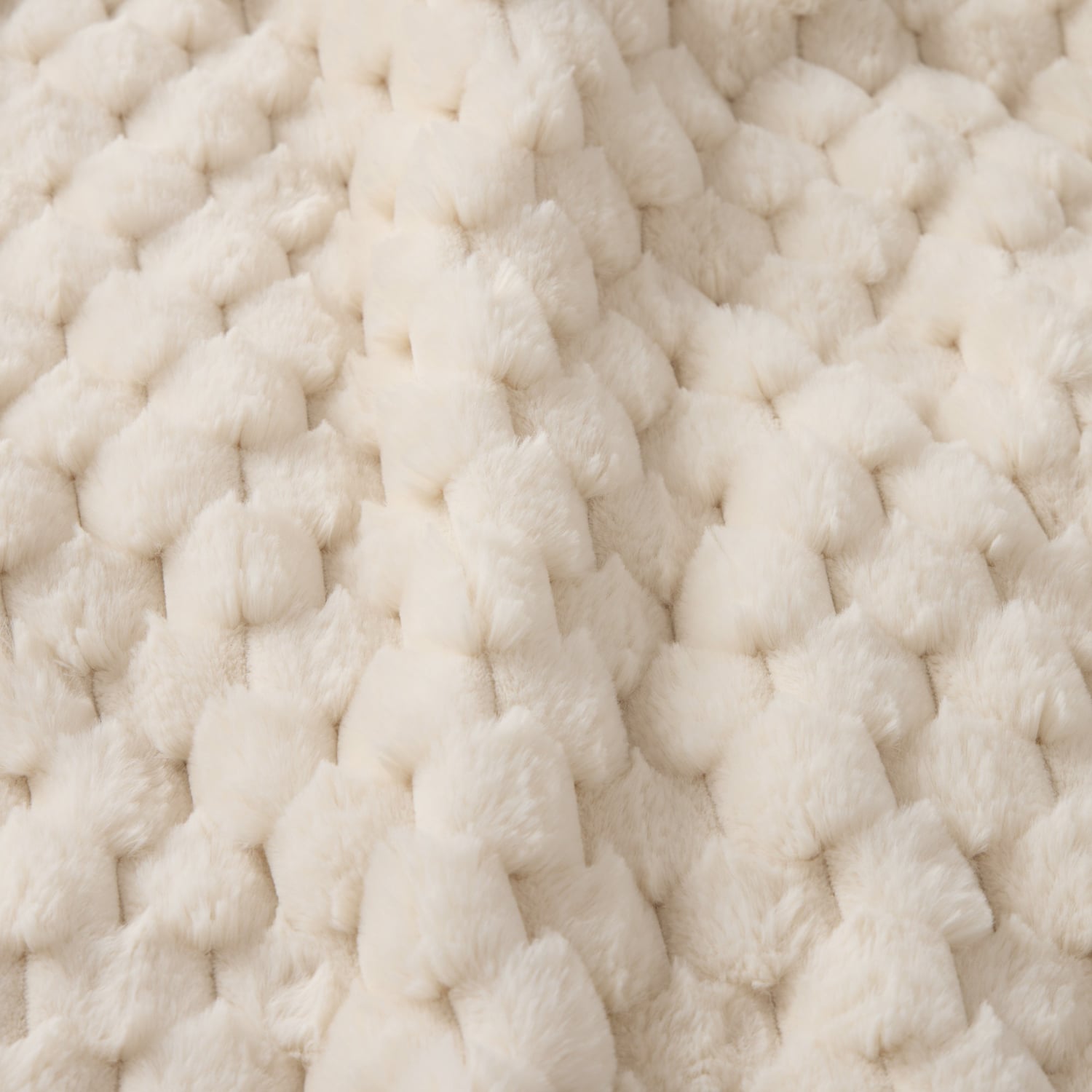 Elior Faux Fur Heated Throw
