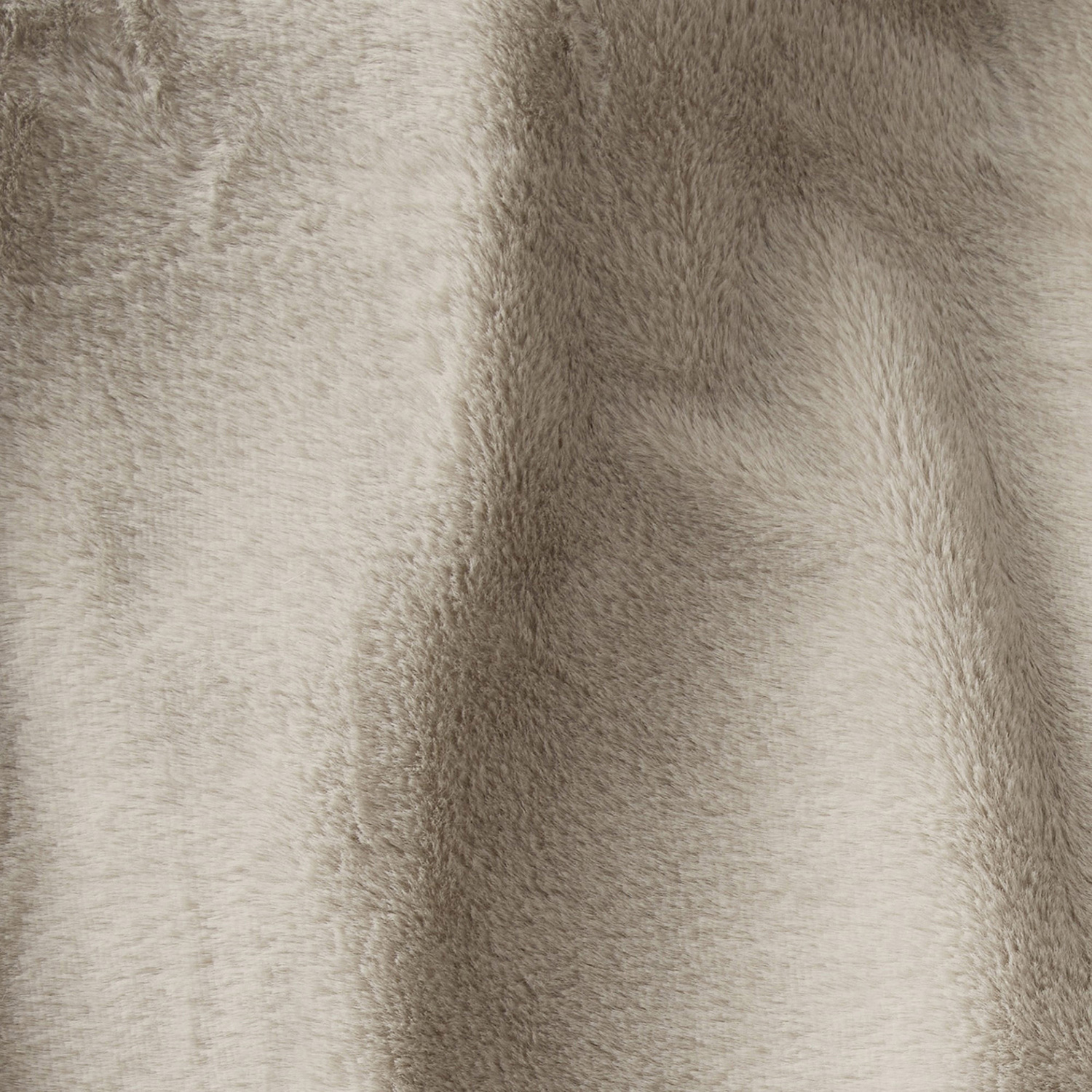 Aris Carved Stripe Faux Fur Heated Throw