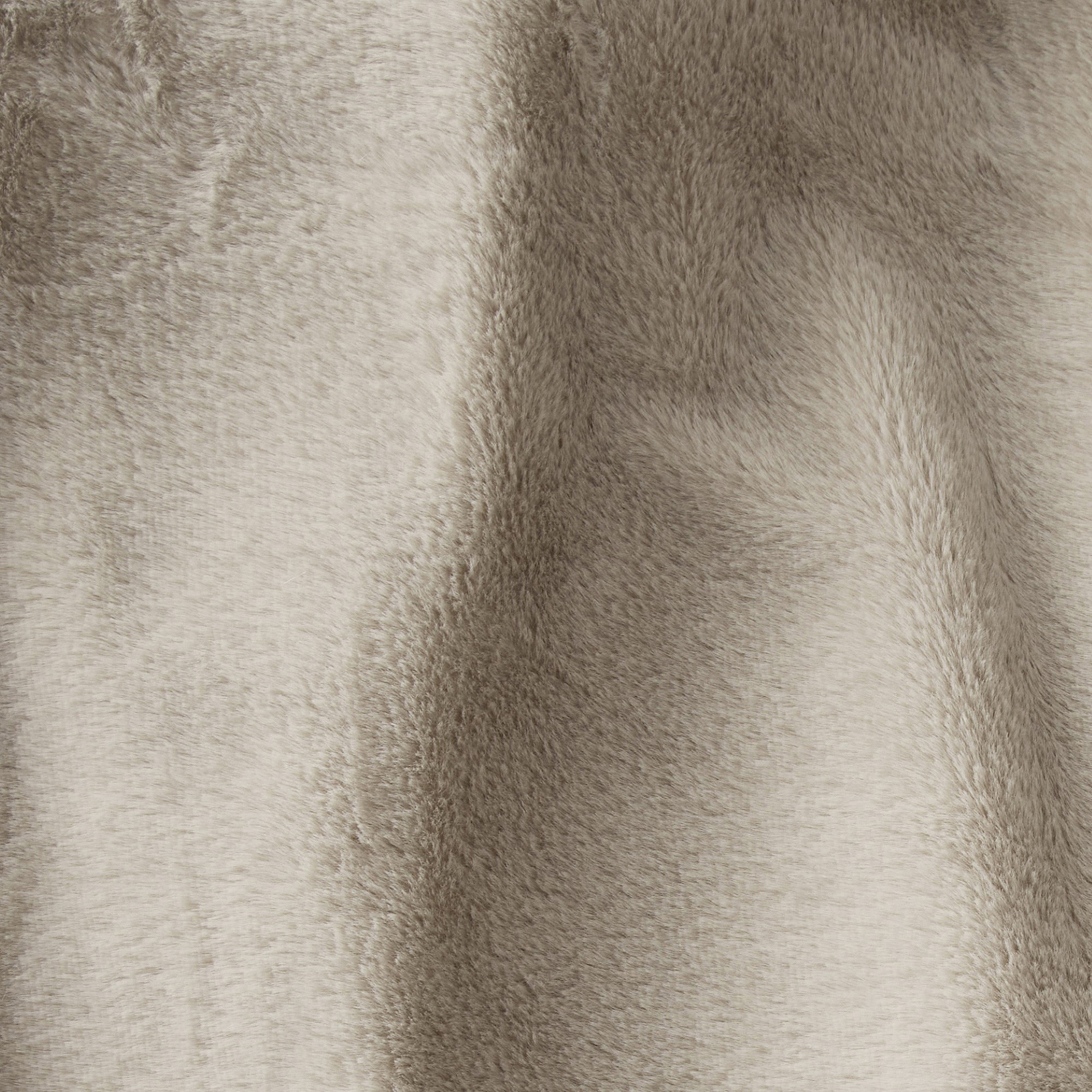 Aris Carved Stripe Faux Fur Heated Throw