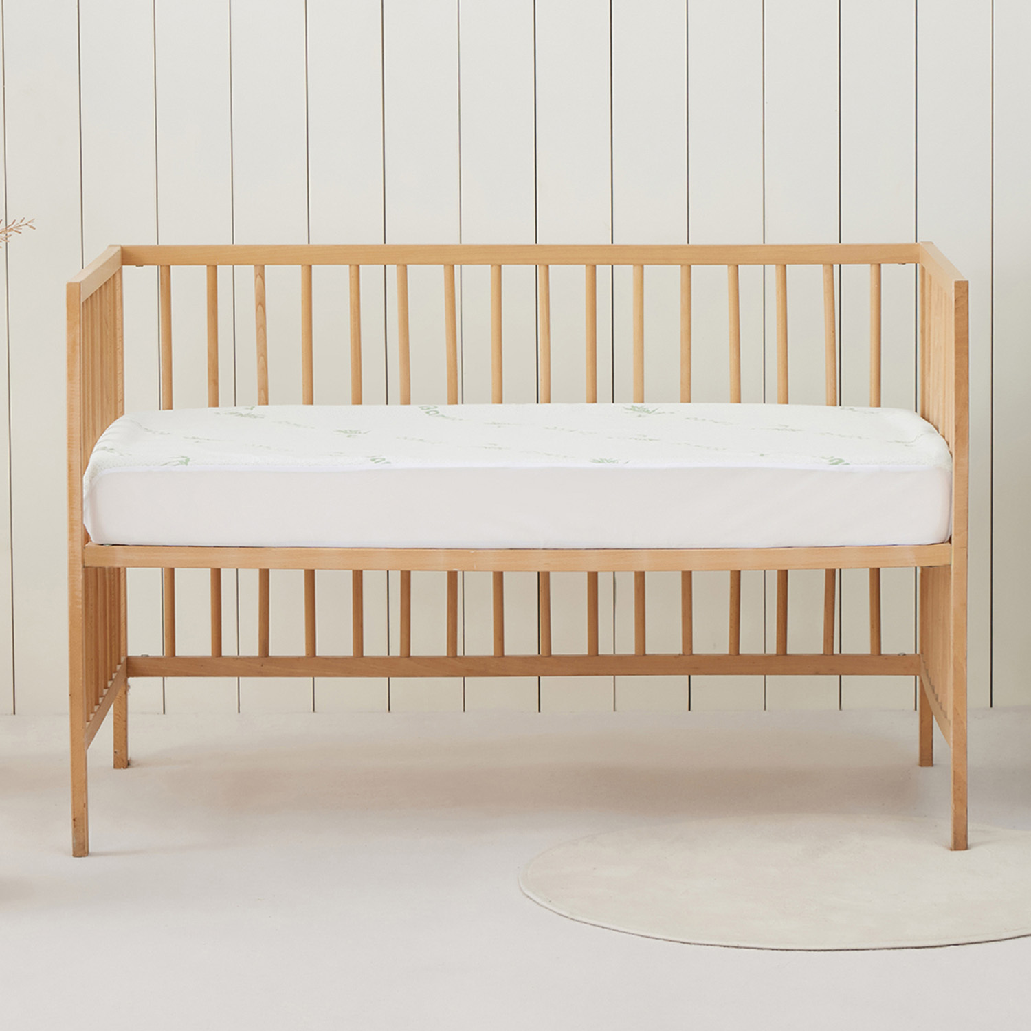 Elliot Bamboo-Blend Waterproof Cot Mattress Protector