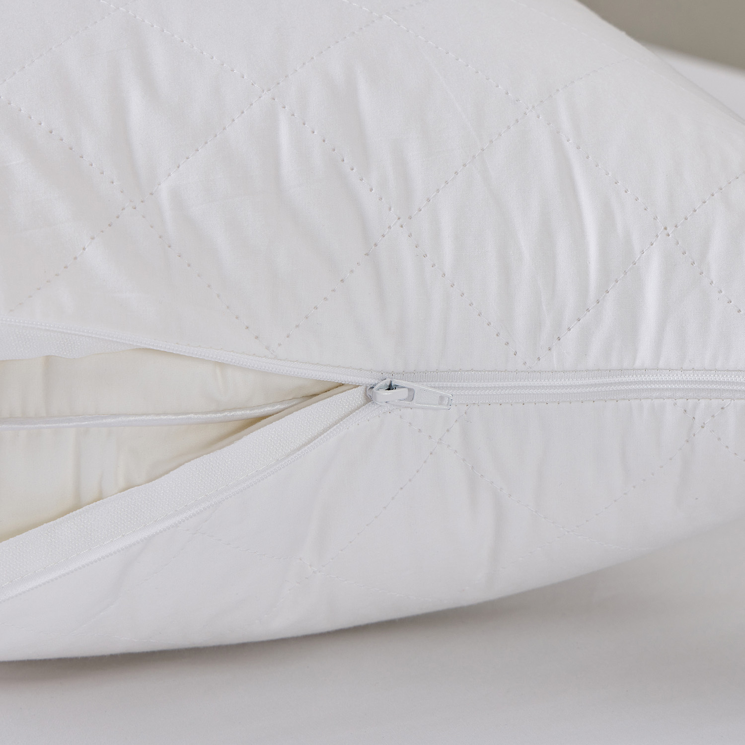 Hayden Quilted Cotton Pillow Protectors