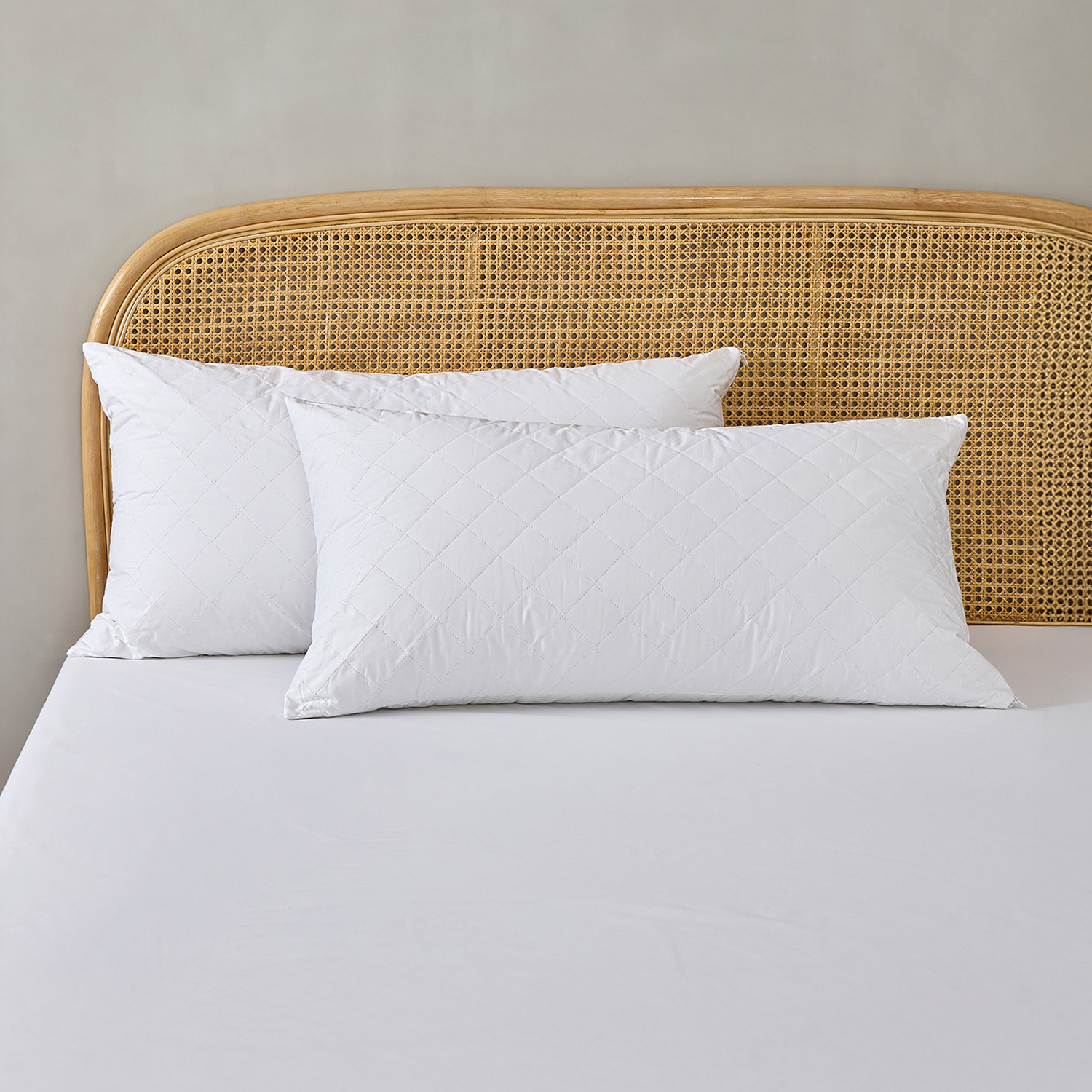 Hayden Quilted Cotton Pillow Protectors