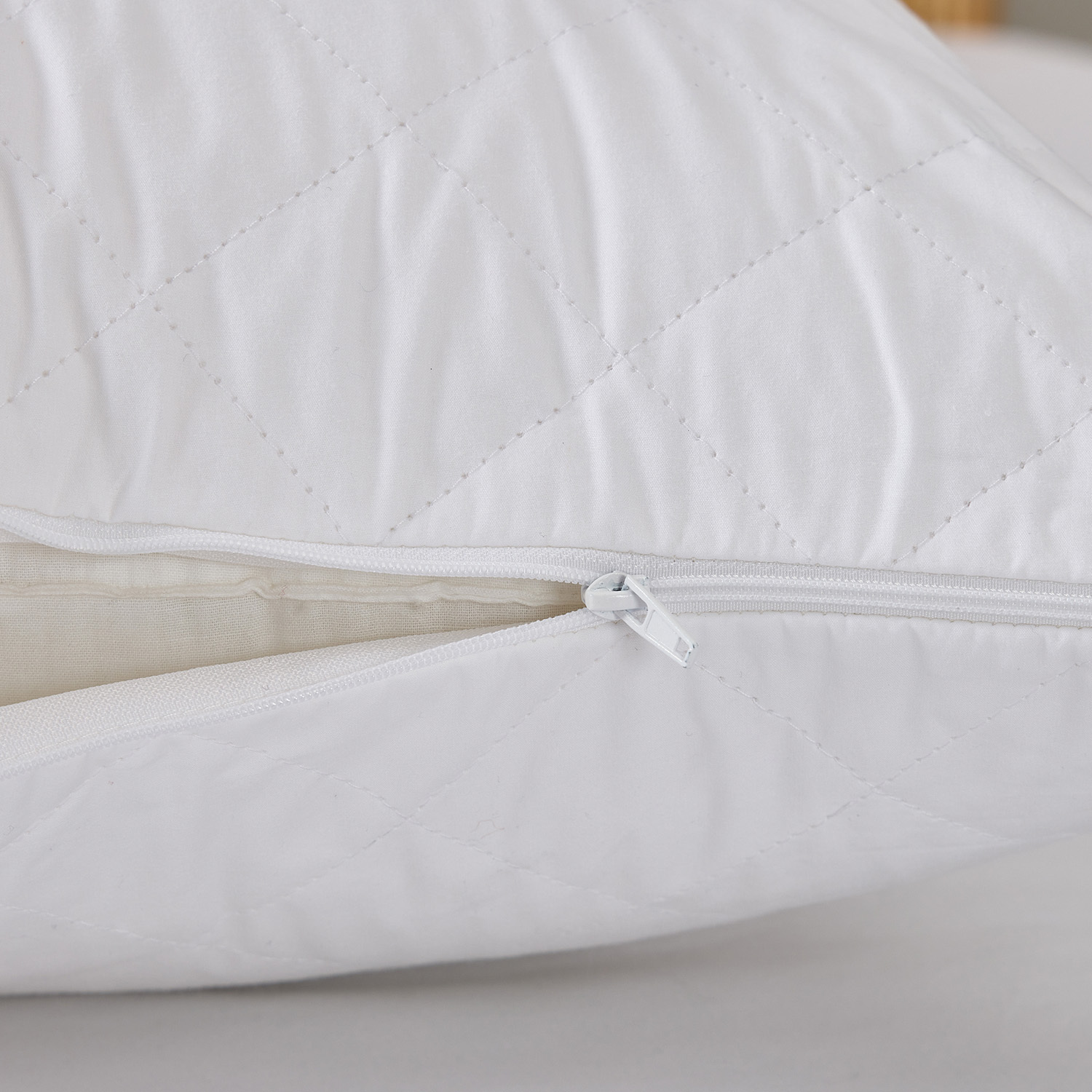 Hayden Quilted Cotton Pillow Protectors