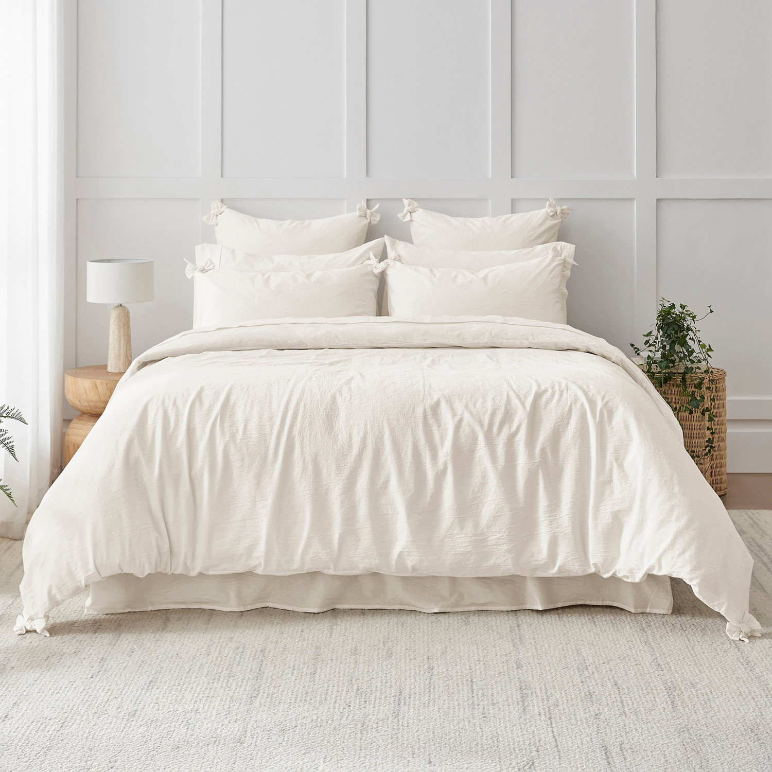 Carmine Cotton Quilt Cover Set