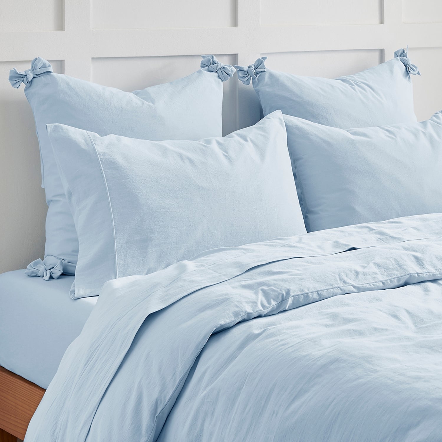 Carmine Cotton European Pillowcases