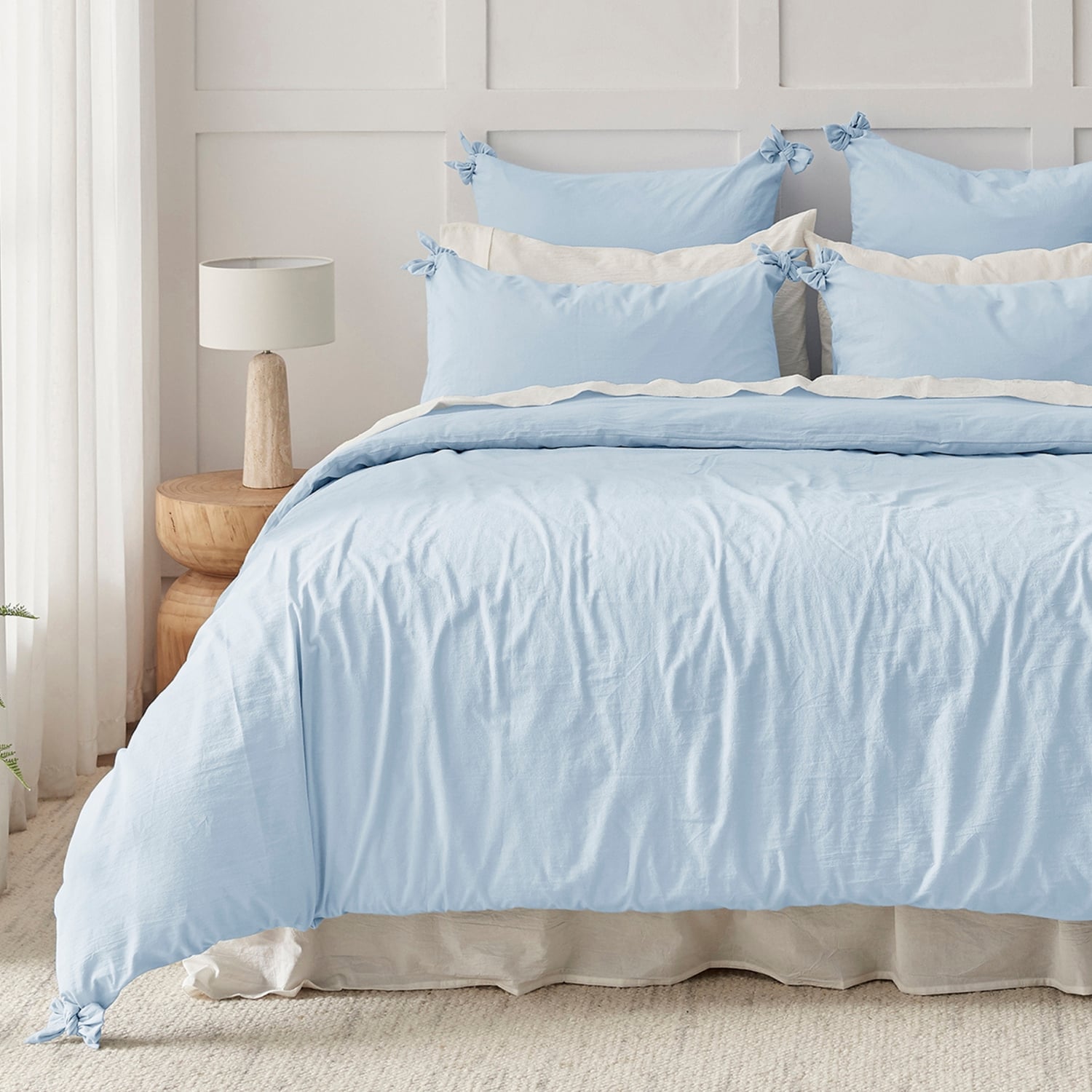 Carmine Cotton Quilt Cover Set