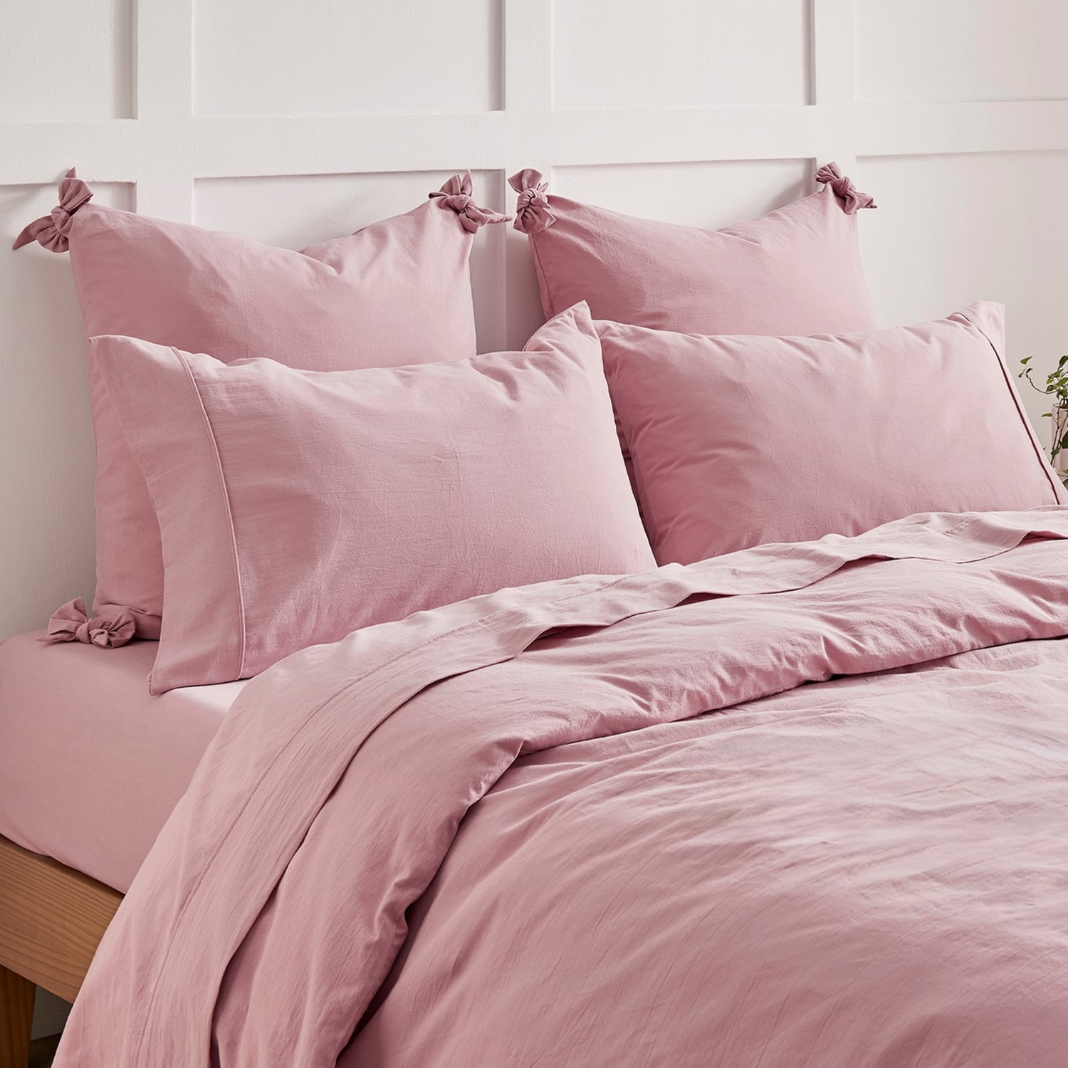 Carmine Cotton Quilt Cover Set