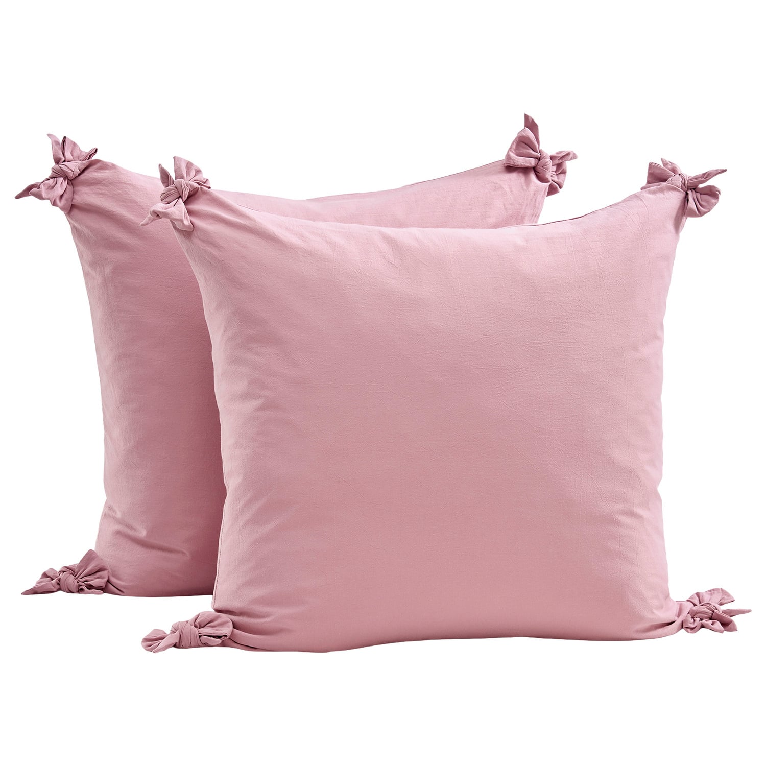 Carmine Cotton European Pillowcases