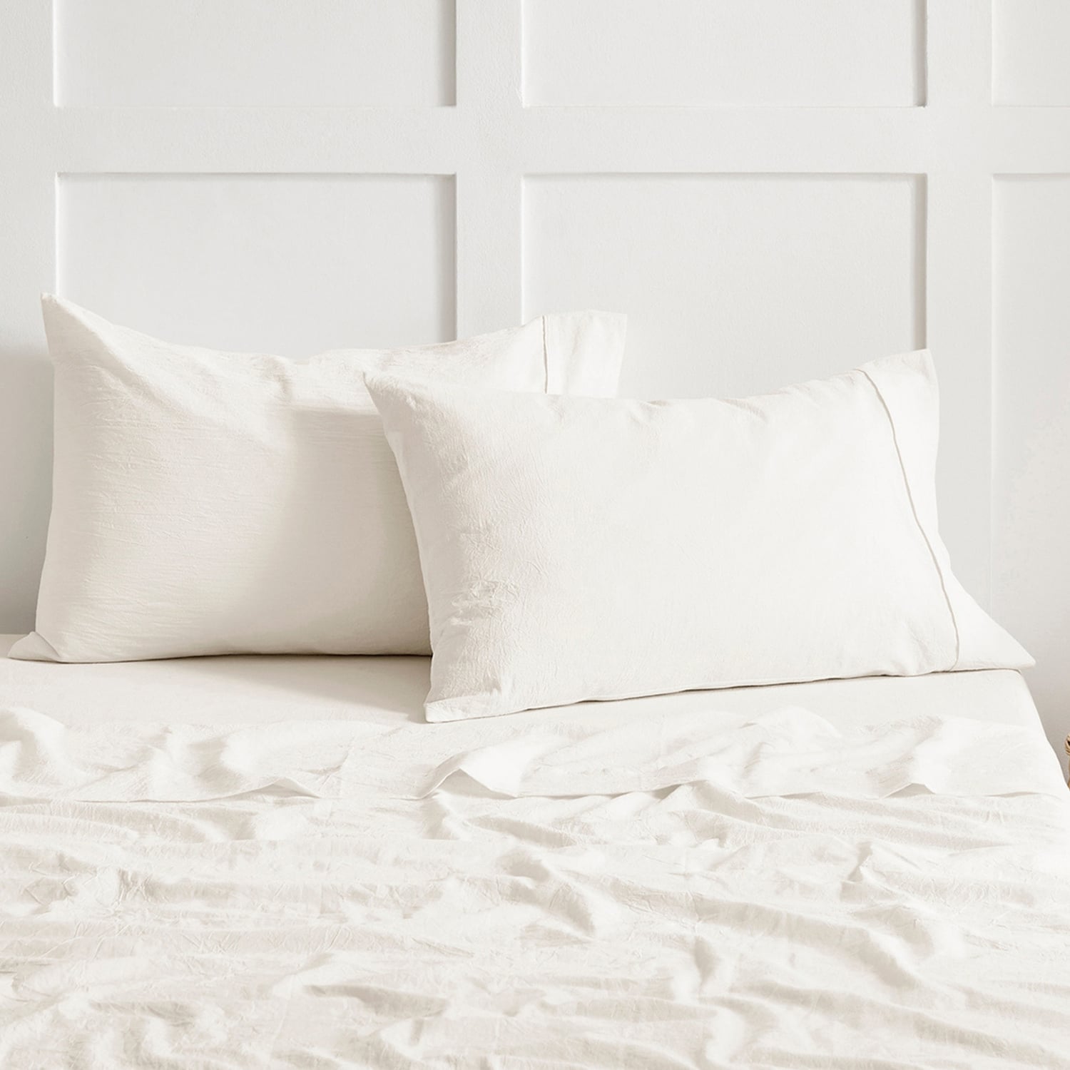 Carmine Cotton Pillowcases