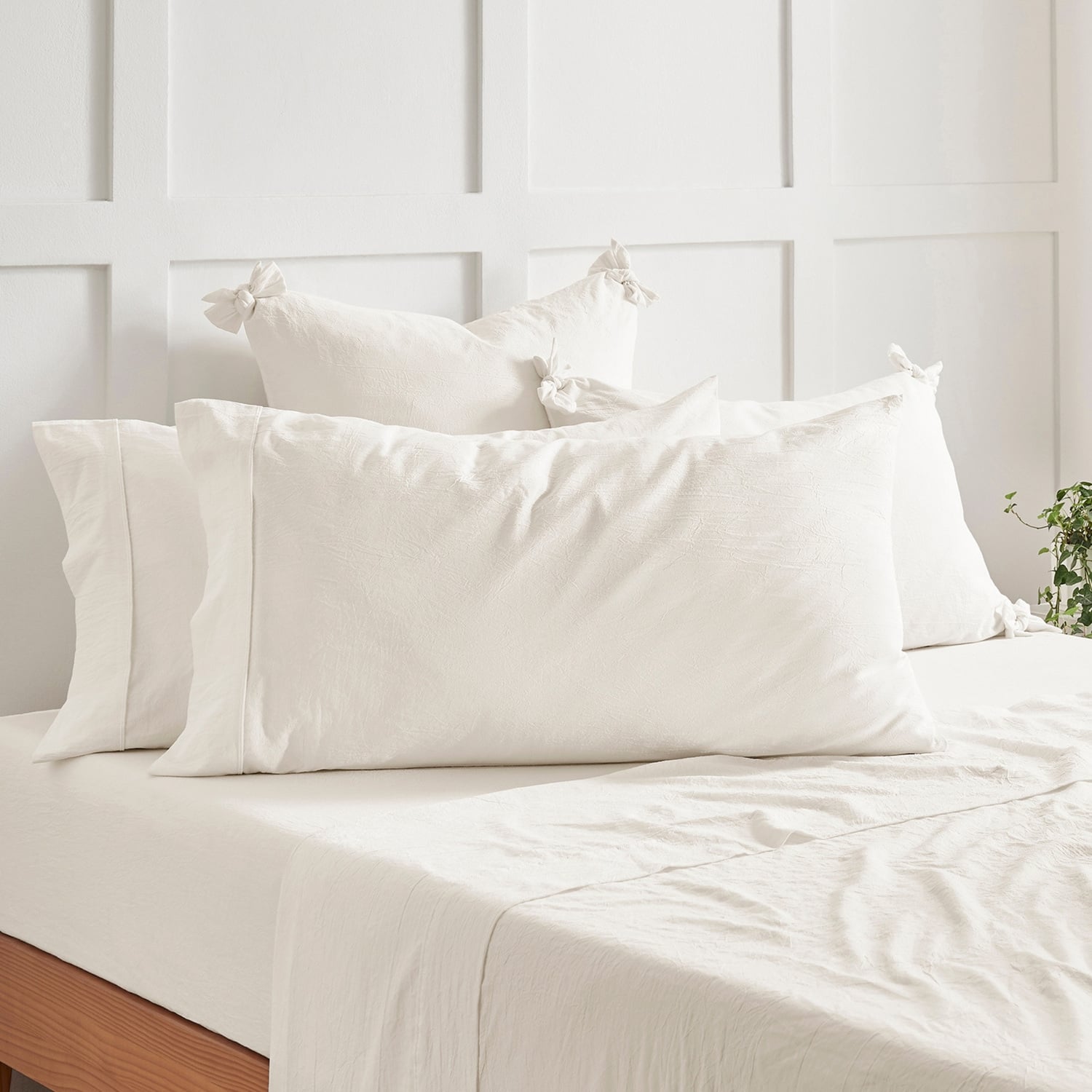 Carmine Cotton Pillowcases