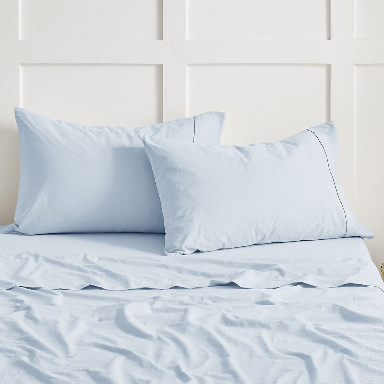Carmine Cotton Pillowcases